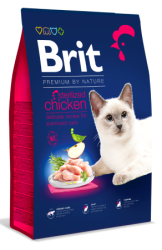 Brit Premium by Nature Cat Sterilized Chicken 8kg