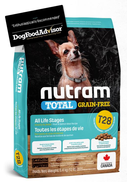 Nutram Dog Total Small Salmon/Trout Grain-free T28 - 2kg Nutram Dog Total Small Salmon/Trout Grain-free T28 - 2kg