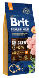 Brit Premium by Nature Adult M 15kg