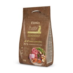 Fitmin Purity Semimoist Rabbit&Lamb Rice 4kg