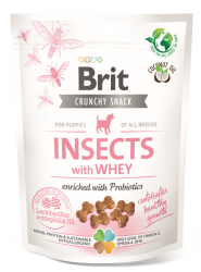 Brit Care Dog Crunchy Cracker Puppy Insects with Whey 200g