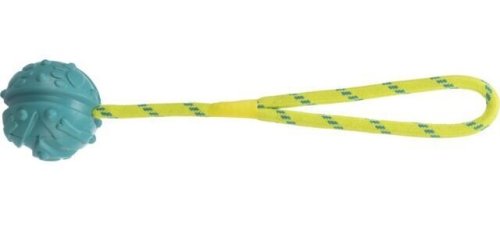 Trixie Plovoucí vrhací míč malý ø4,5cm/35cm, na šňůře Trixie Plovoucí vrhací míč malý ø4,5cm/35cm, na šňůře