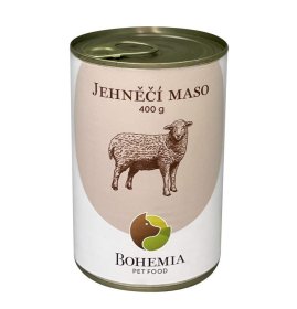 Bohemia Pet Food Jehněčí maso ve vlastní šťávě 400g