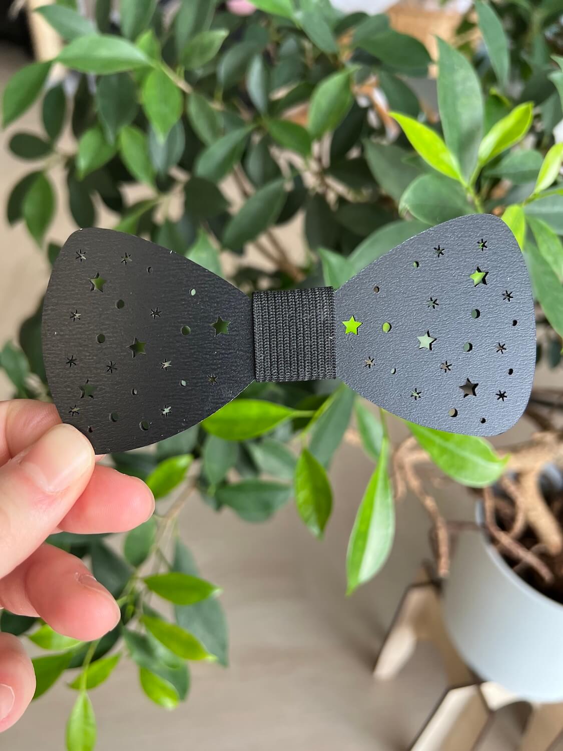 Vsepropejska Černý Vánoční motýlek pro psa na obojek Rozměr (cm): 12, Typ: Motýlek 13 Vsepropejska Černý Vánoční motýlek pro psa na obojek Rozměr (cm): 12, Typ: Motýlek 13