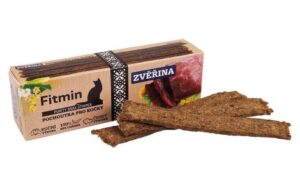 Fitmin Purity Snax Stripes pro kočky Zvěřinový 35g