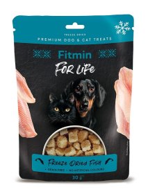 Fitmin For Life Mrazem sušená rybí pochoutka 30g