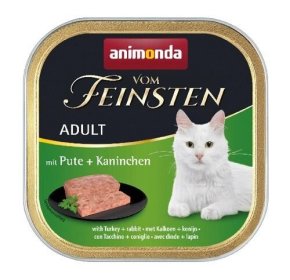 Animonda Paštika pro kočky Adult krůta, králík 100g