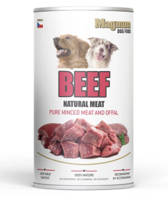 Magnum Dog Food Natural Beef Meat 1200g