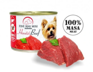 Fine Dog Mini Exclusive 100% Hovězí 200g