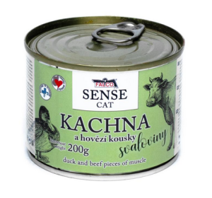 Falco Sense Cat kachna a hovězí 200g