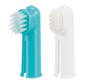 Trixie Zubní kartáčky na prst (2ks)