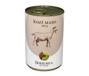 Bohemia Pet Food Kozí maso ve vlastní šťávě 400g
