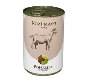 Bohemia Pet Food Kozí maso ve vlastní šťávě 400g