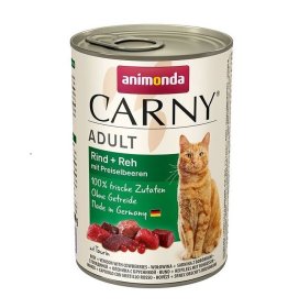 Animonda Carny Adult hovězí, srnčí a brusinky 400g