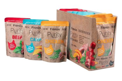 Fitmin Purity Multipack kapsiček pro kočky 12x100g Fitmin Purity Multipack kapsiček pro kočky 12x100g