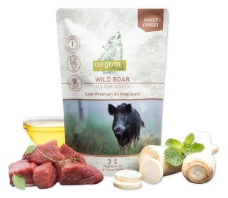 Isegrim Adult forest: divočák s pastinákem a lesními bylinkami 410g Isegrim Adult forest: divočák s pastinákem a lesními bylinkami 410g