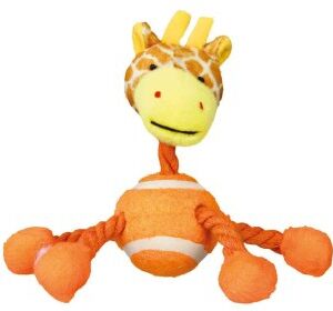 Trixie Malé zvířátko s tenisovým míčkem 16cm