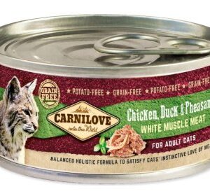 Carnilove White Muscle Meat Duck&Pheasant for Adult Cats 100g