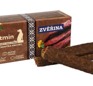 Fitmin Purity Snax Stripes pro psy Zvěřinový 120g