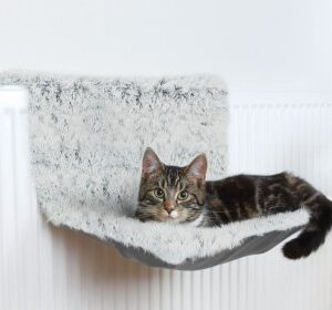 Trixie Lůžko na topení s dlouhým vlasem 45x26x31cm