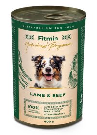 Fitmin Hovězí s jehněčím 400g