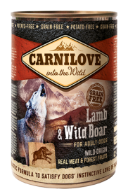 Carnilove Dog Wild Meat Lamb&Wild Board 400g