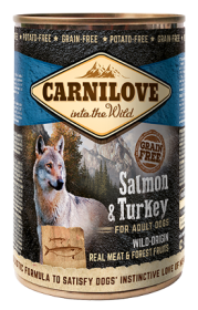 Carnilove Dog Wild Meat Salmon&Turkey 400g