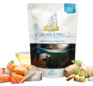 Isegrim Adult river: losos se pstruhem a říčními bylinkami 410g