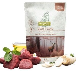 Isegrim Adult forest: jelen se zvěřinou a lesními bylinkami 410g