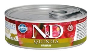 N&D Cat Quinoa Adult Urinary Kachna&Brusinky 80g