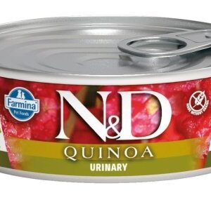 N&D Cat Quinoa Adult Urinary Kachna&Brusinky 80g