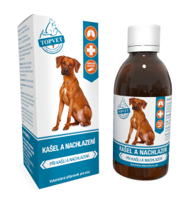 Topvet Sirup kašel a nachlazení pro psy 200ml