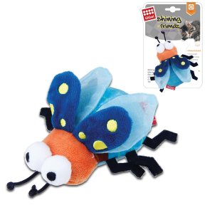 GiGwi Shining Friendz světluška s catnipem a LED světlem