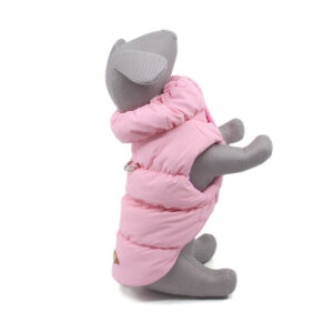 Vsepropejska Magie zimní bunda pro psa Barva: Růžová, Délka zad (cm): 26, Obvod hrudníku: 36 – 40 cm