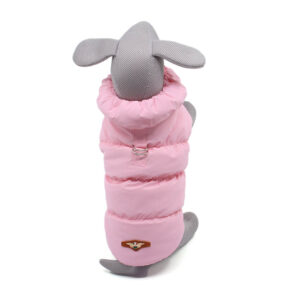 Vsepropejska Magie zimní bunda pro psa Barva: Růžová, Délka zad (cm): 36, Obvod hrudníku: 48 – 54 cm