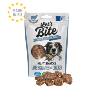 Let’s Bite Meat Snacks Lamb Squares with Chicken 80 g
