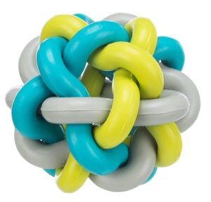 Trixie Míč z tvrdé gumy uzlíkový 7cm