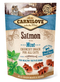 Carnilove Cat Crunchy Snack Salmon with Mint 50g