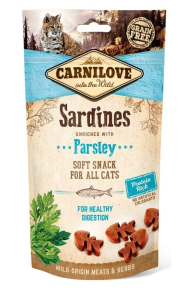 Carnilove Cat Semi Moist Snack Sardine with Parsley 50g