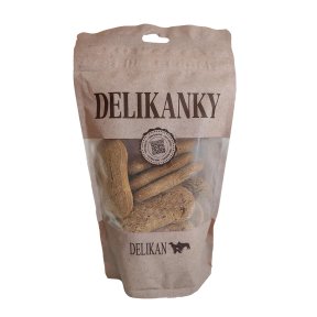 Delikan Delikanky Suchary se špenátem 8ks