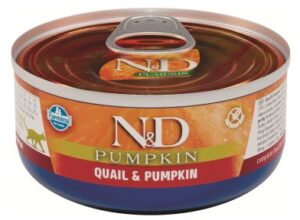 N&D Cat Pumpkin Adult Křepelka&Dýně 70g
