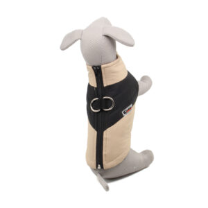 Vsepropejska Marco obleček pro psa na zip Barva: Béžová, Délka zad (cm): 51, Obvod hrudníku: 76 – 80 cm