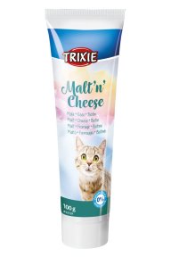 Trixie Malt'n'Cheese pasta proti bezoárům s biotinem 100g