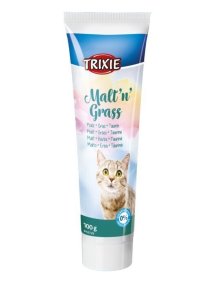 Trixie Malt'n'Grass pasta proti bezoárům s taurinem 100g