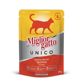 Morando Miglior Gatto Unico kapsička pro kočky krůtí 85g