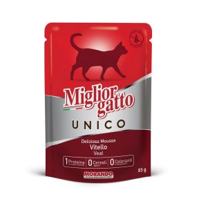 Morando Miglior Gatto Unico kapsička pro kočky telecí 85g