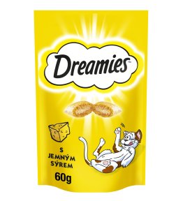 Dreamies Pochoutka pro kočky sýrová 60g