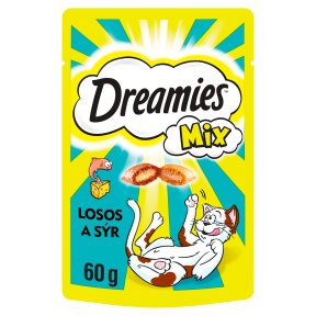 Dreamies Pochoutka pro kočky s lososem a sýrem 60g