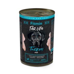 Fitmin For Life Krůtí konzerva pro psy 400g