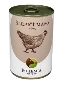 Bohemia Pet Food Slepičí maso ve vlastní šťávě 400g